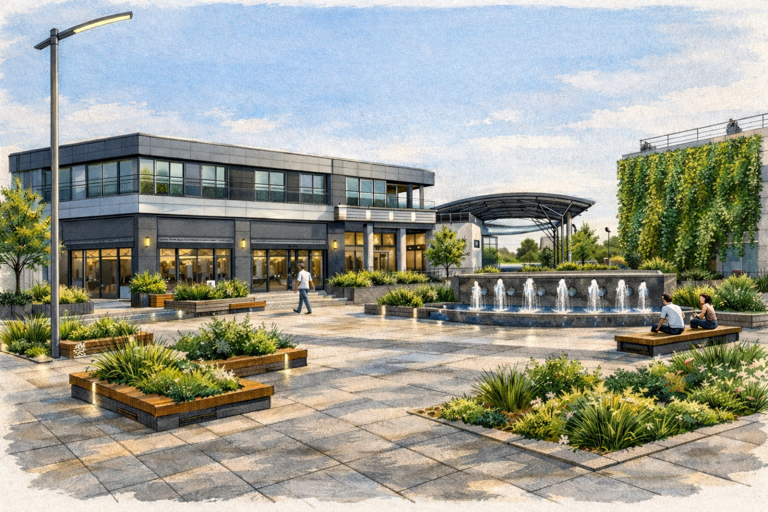 Projet Place Romagné